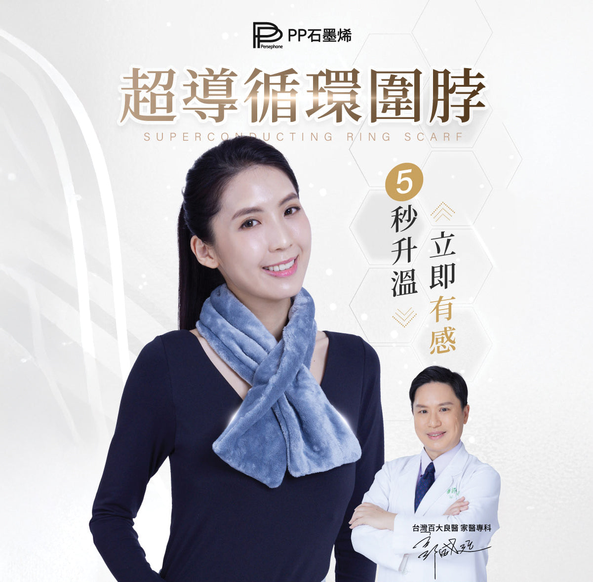 PP Graphene Circular Repair Neck Warmer